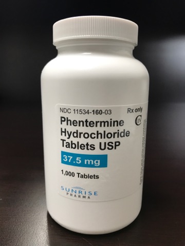 Phentermine Hydrochloride Tablets